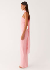 Libra Maxi Dress - Pink