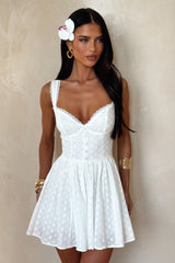 Skyla Mini Dress - White