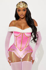 Naughty Napping Princess 5 Piece Costume Set - Pink