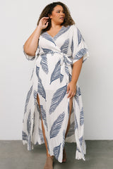 Corinth Maxi Dress | Navy Print